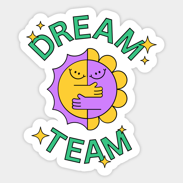 DREAM TEAM Sticker by LloydLegacy2020